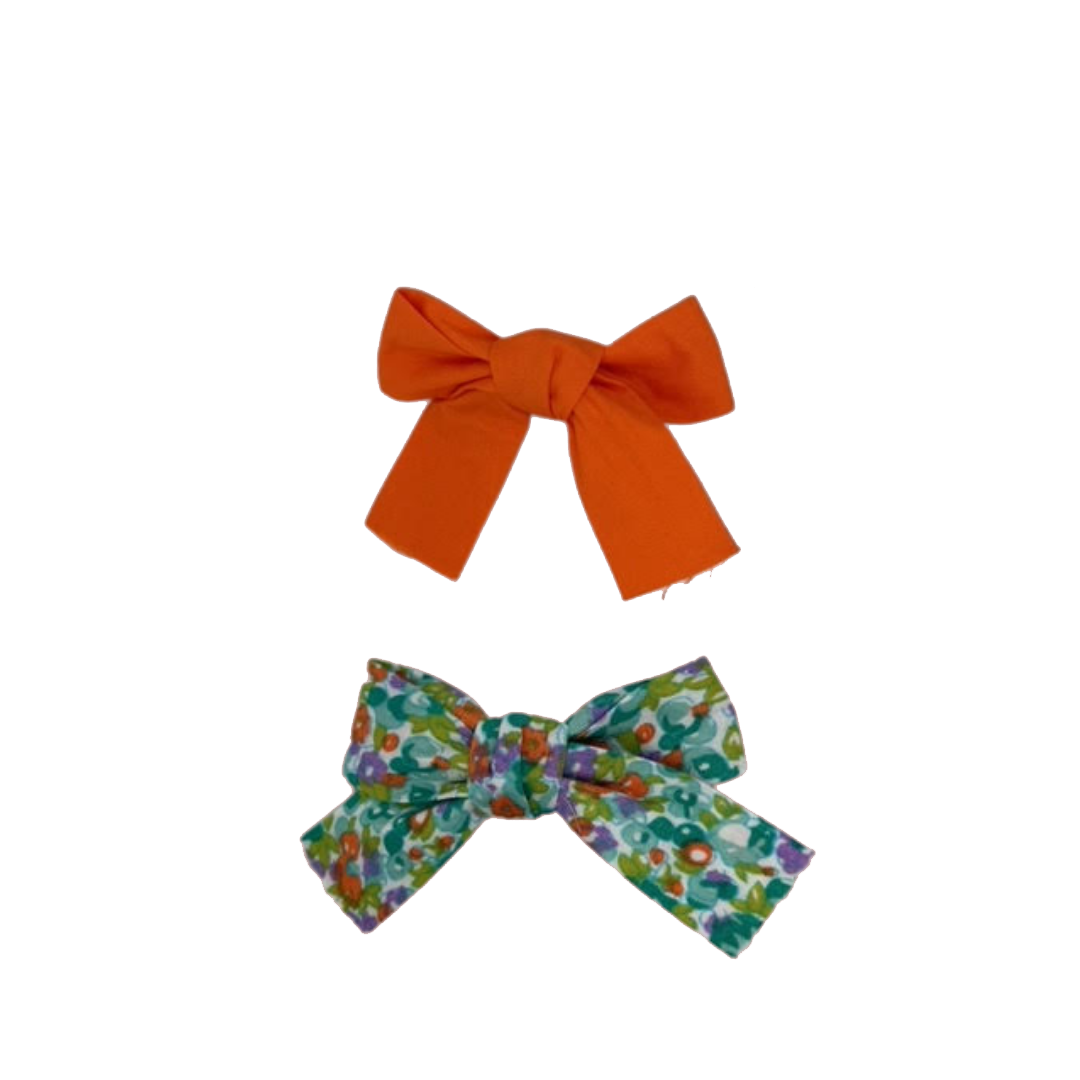 Bonnie Kids Orange 2 Pack Bows