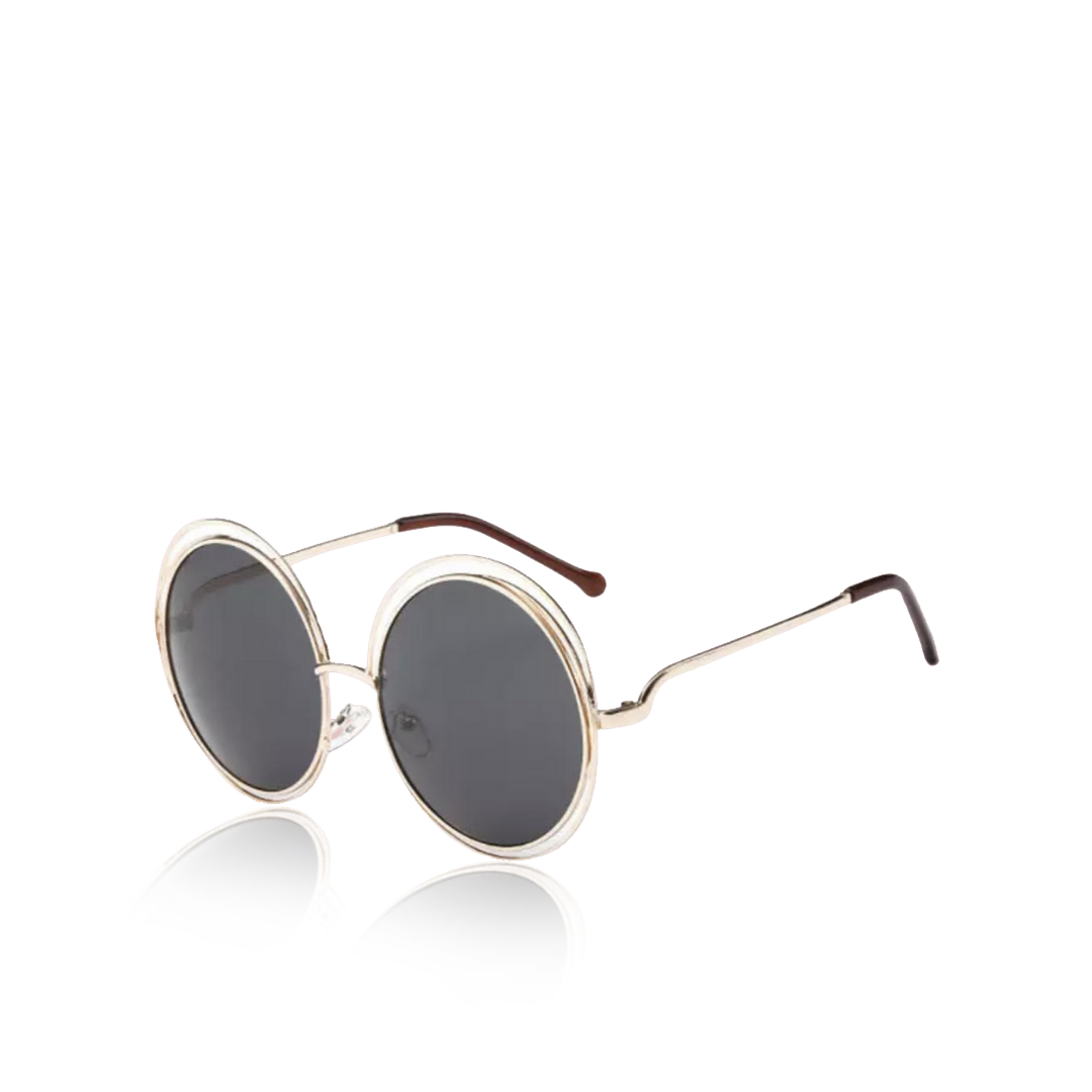 Bonnie & Pearl Round Rose Dark Sunglasses