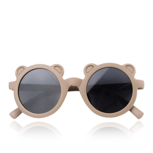 Kids Pale Brown Bear Sunglasses