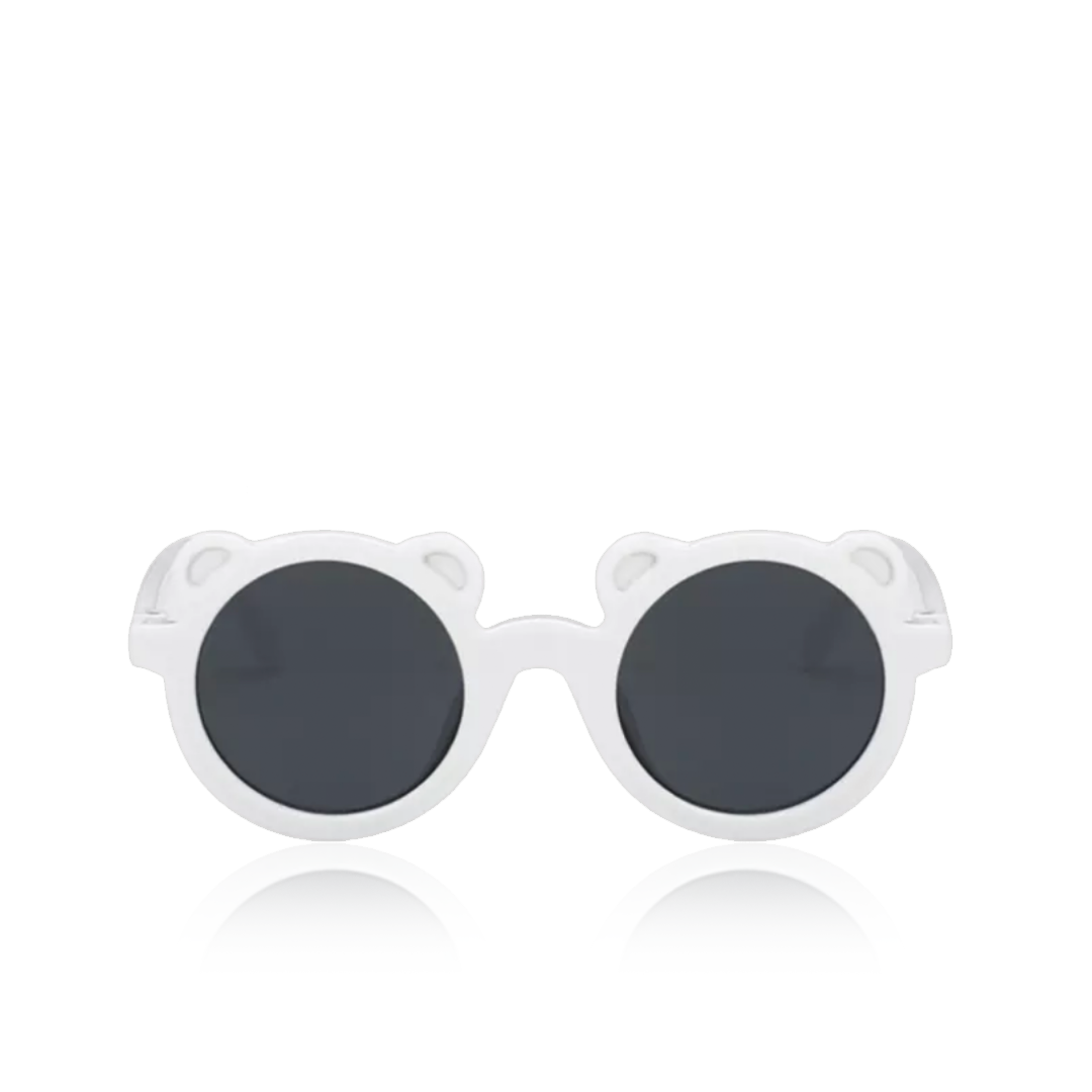 Kids White Bear Sunglasses