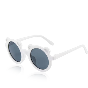 Kids White Bear Sunglasses