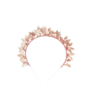 Rose Gold Leaf Headband