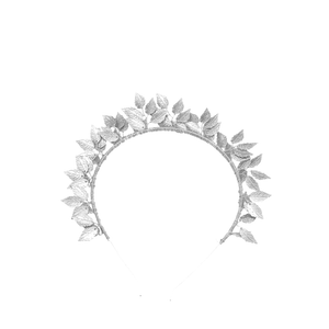 Silver Leaf Headband