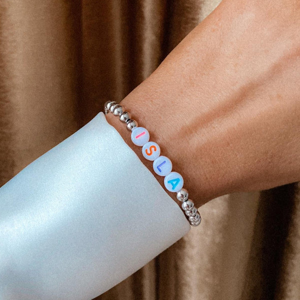 Coloured bead bracelet deals